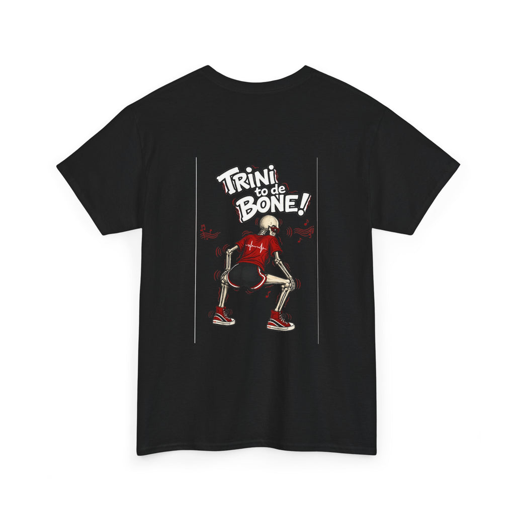 Trini to de Bone Dancing Skeleton | Premium Tee | Trinidad