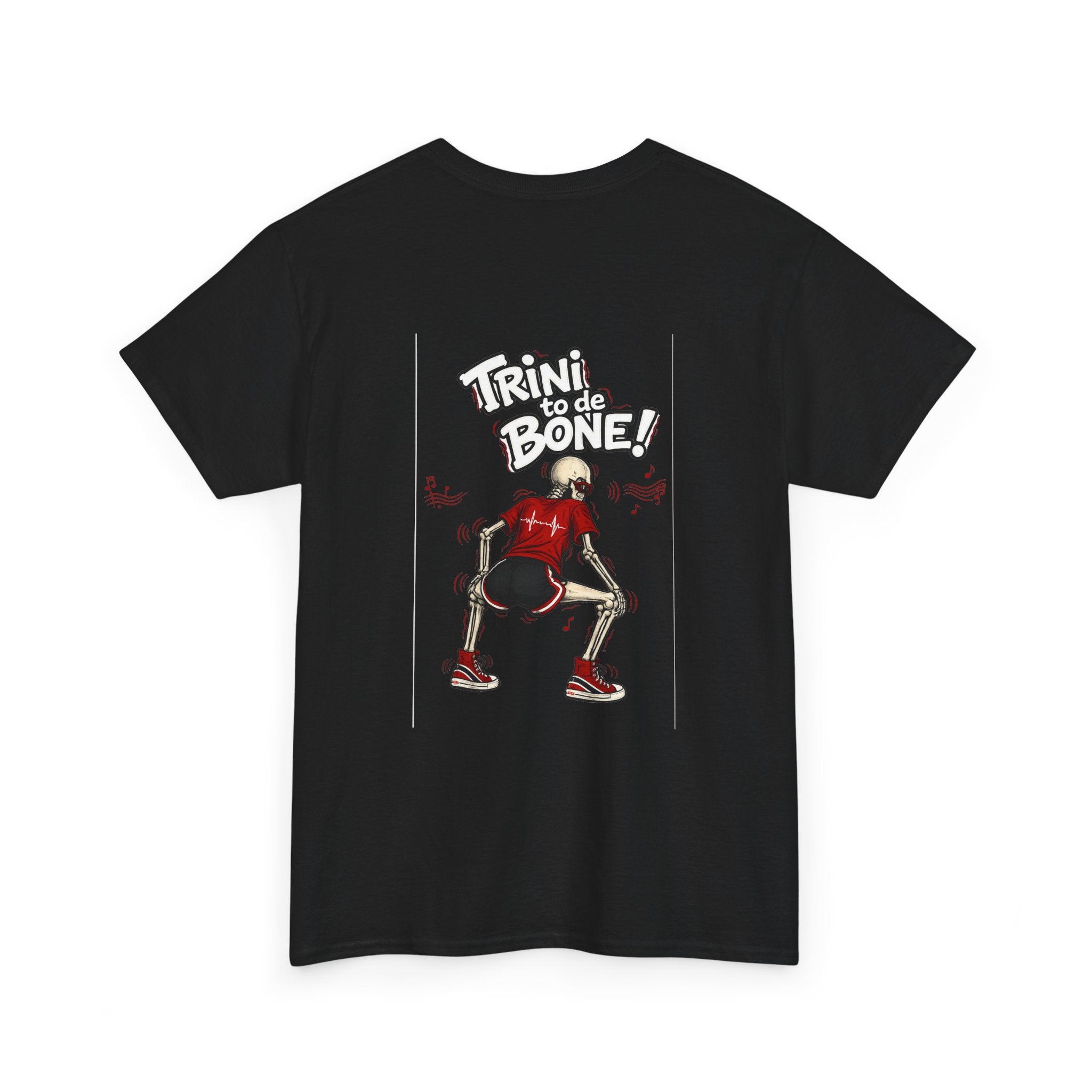 Trini to de Bone Dancing Skeleton | Premium Tee | Trinidad