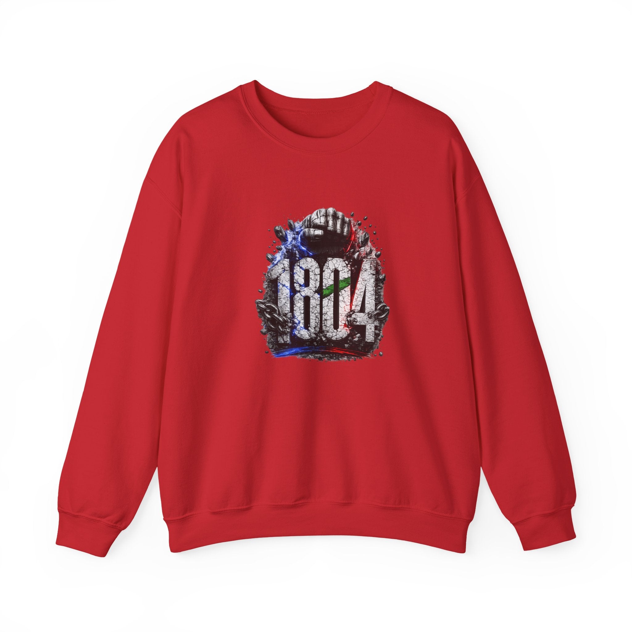 1804 & Fist - Independence | Crewneck Sweatshirt | Haiti