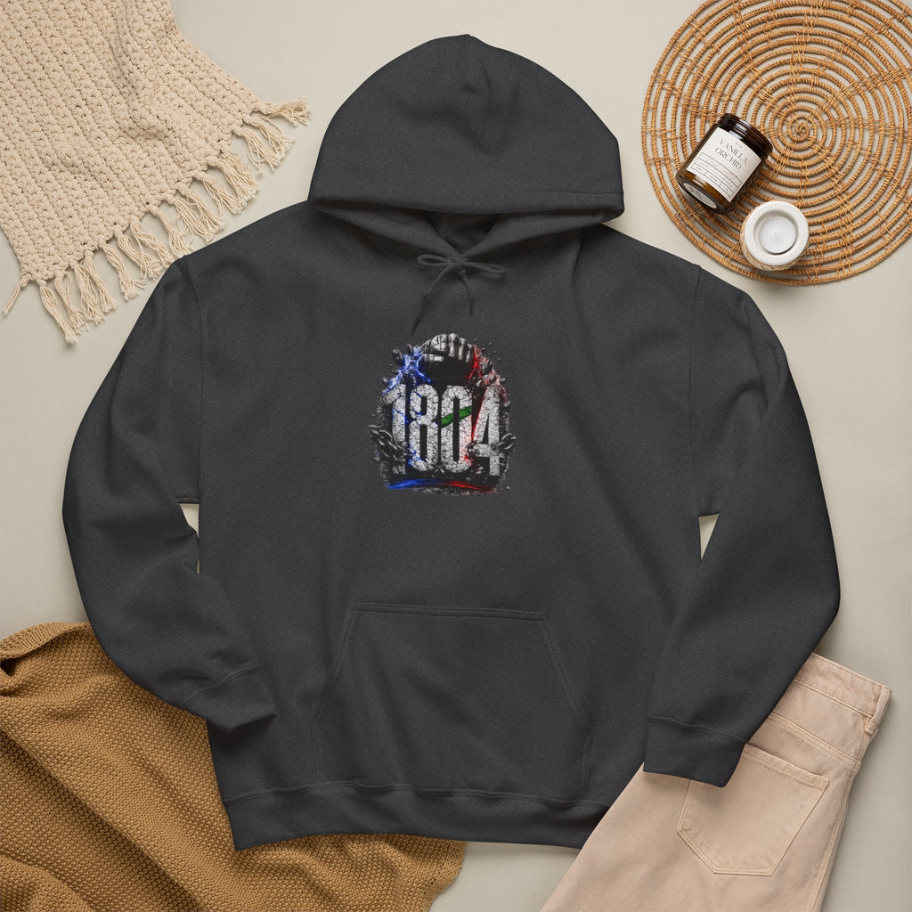 1804 & Fist - Independence | Heavyweight Hoodie | Haiti
