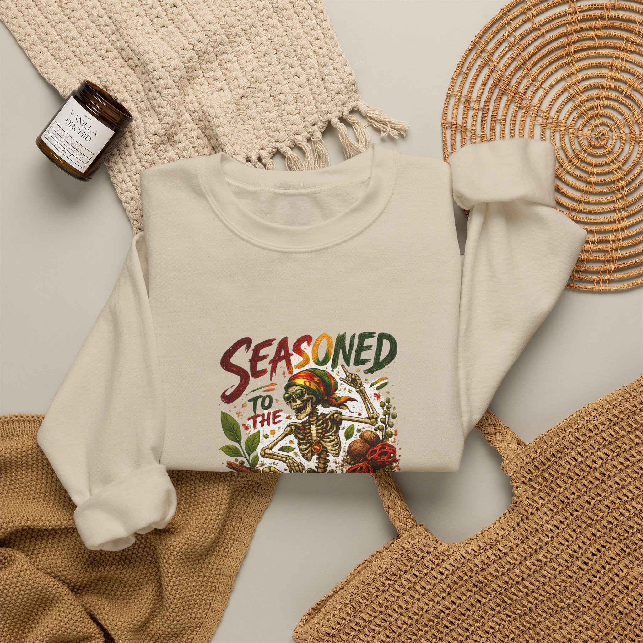Seasoned to the Bones | Crewneck Sweatshirt | Grenada