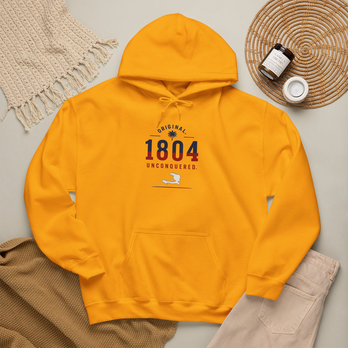 1804 Unconquered - Independence | Heavyweight Hoodie | Haiti