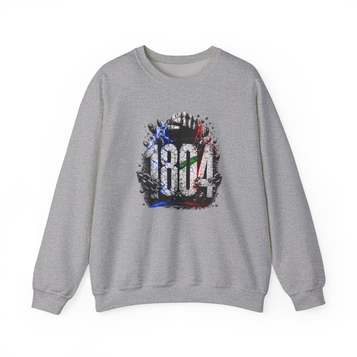 1804 & Fist - Independence | Crewneck Sweatshirt | Haiti