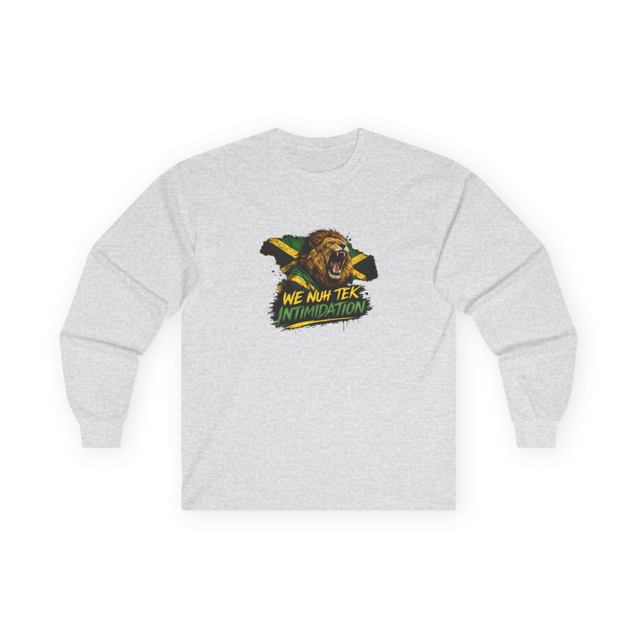 We Nuh Tek Intimidation | Long-Sleeve Tee | Jamaica