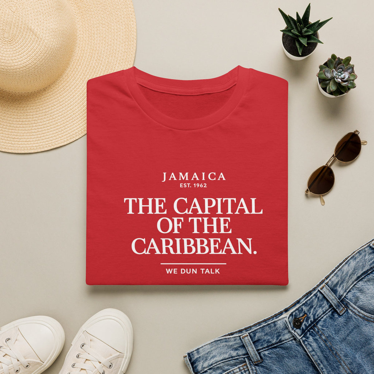 The Capital Of The Caribbean - We Dun Talk | Tee | Jamaica