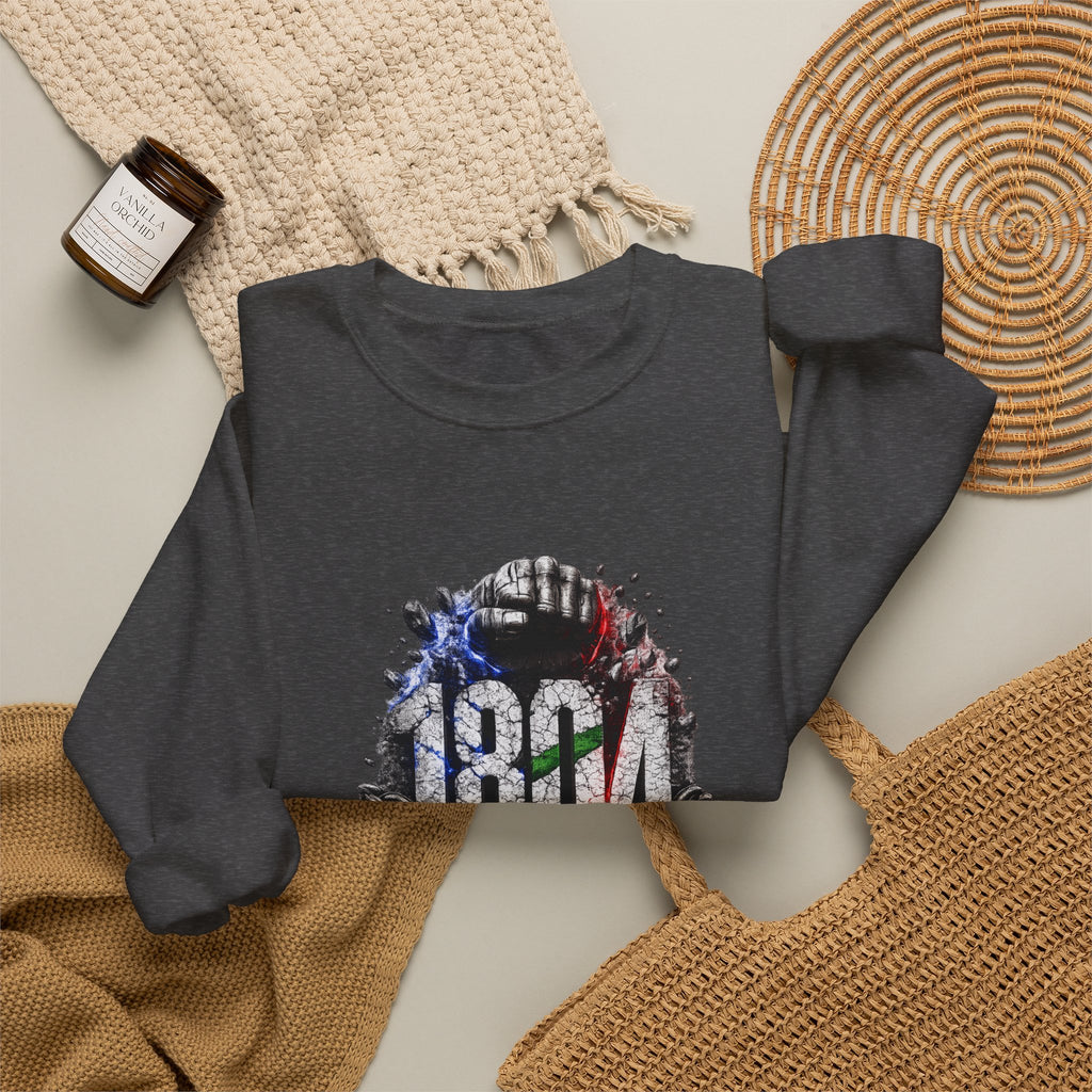 1804 & Fist - Independence | Crewneck Sweatshirt | Haiti
