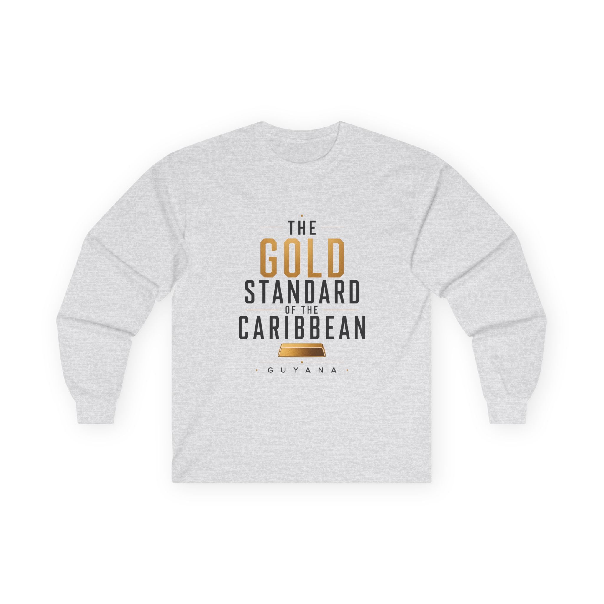 The Gold Standard of the Caribbean | Long-Sleeve Tee | Guyana