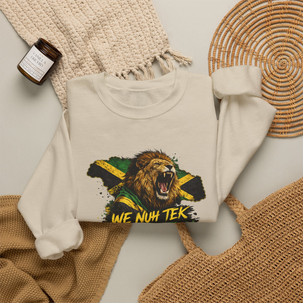 We Nuh Tek Intimidation | Crewneck Sweatshirt | Jamaica