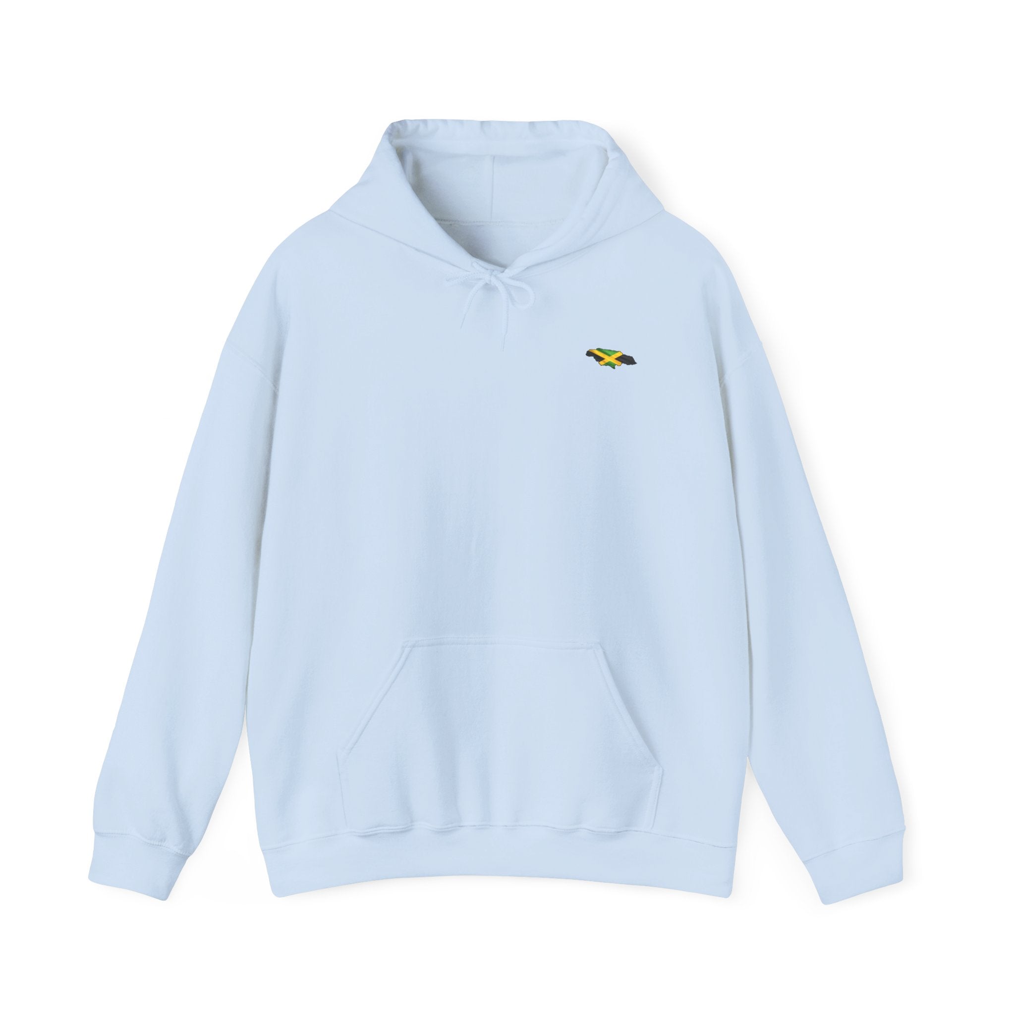 Chicken Merry ... Hawk Deh Near - Jamaican Proverb | Heavyweight Hoodie | Jamaica