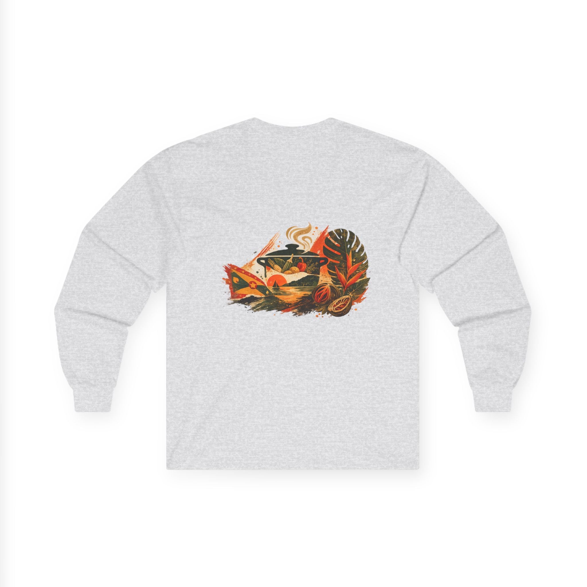 Oil Down | Long-Sleeve Tee | Grenada