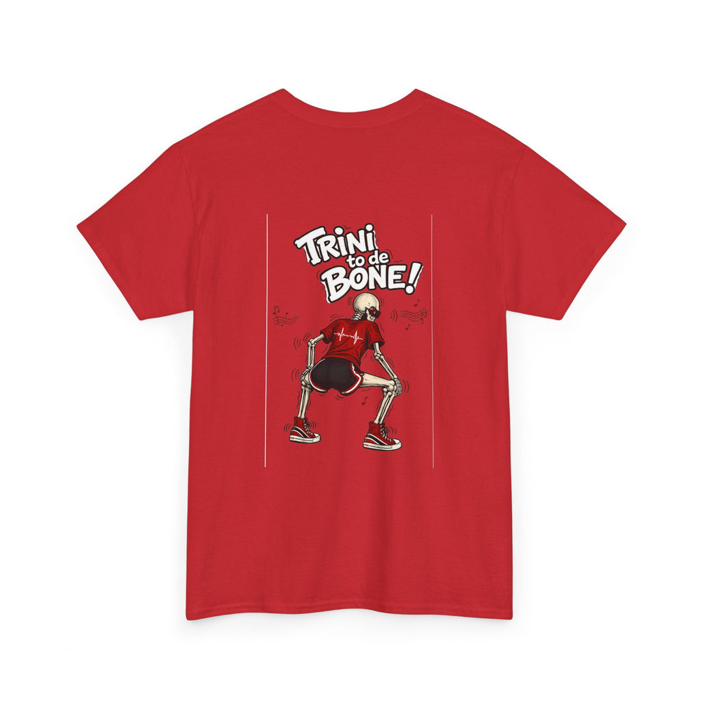 Trini to de Bone Dancing Skeleton | Premium Tee | Trinidad