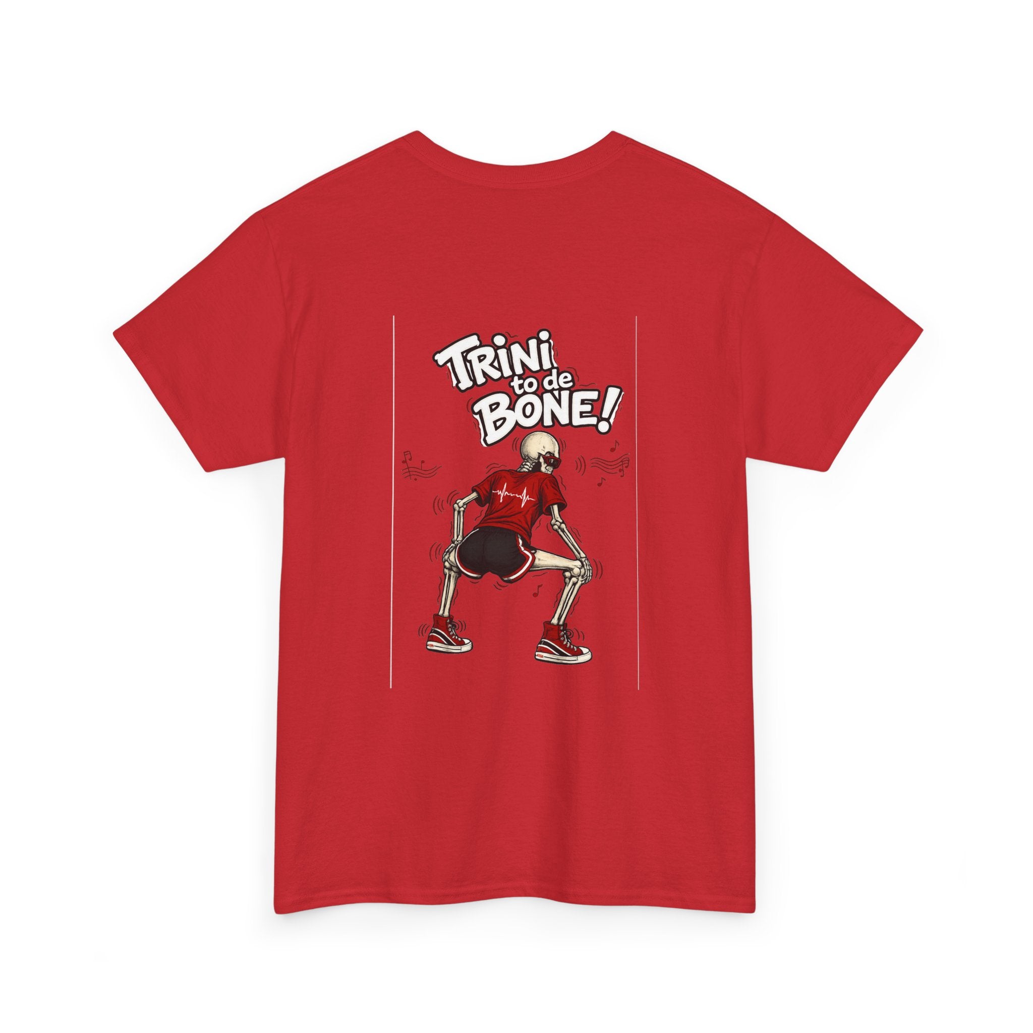 Trini to de Bone Dancing Skeleton | Premium Tee | Trinidad