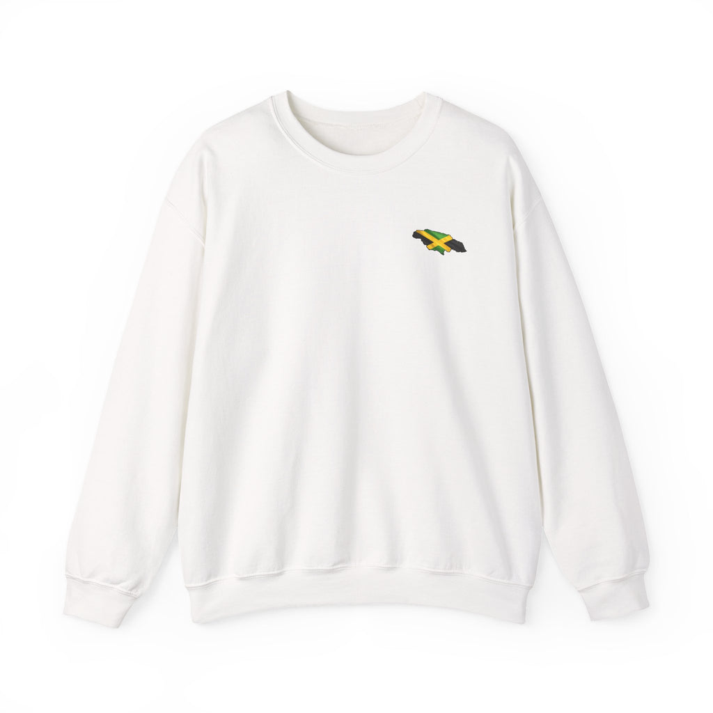 Cock Mouth Kill Cock - Jamaican Proverb | Crewneck Sweatshirt | Jamaica