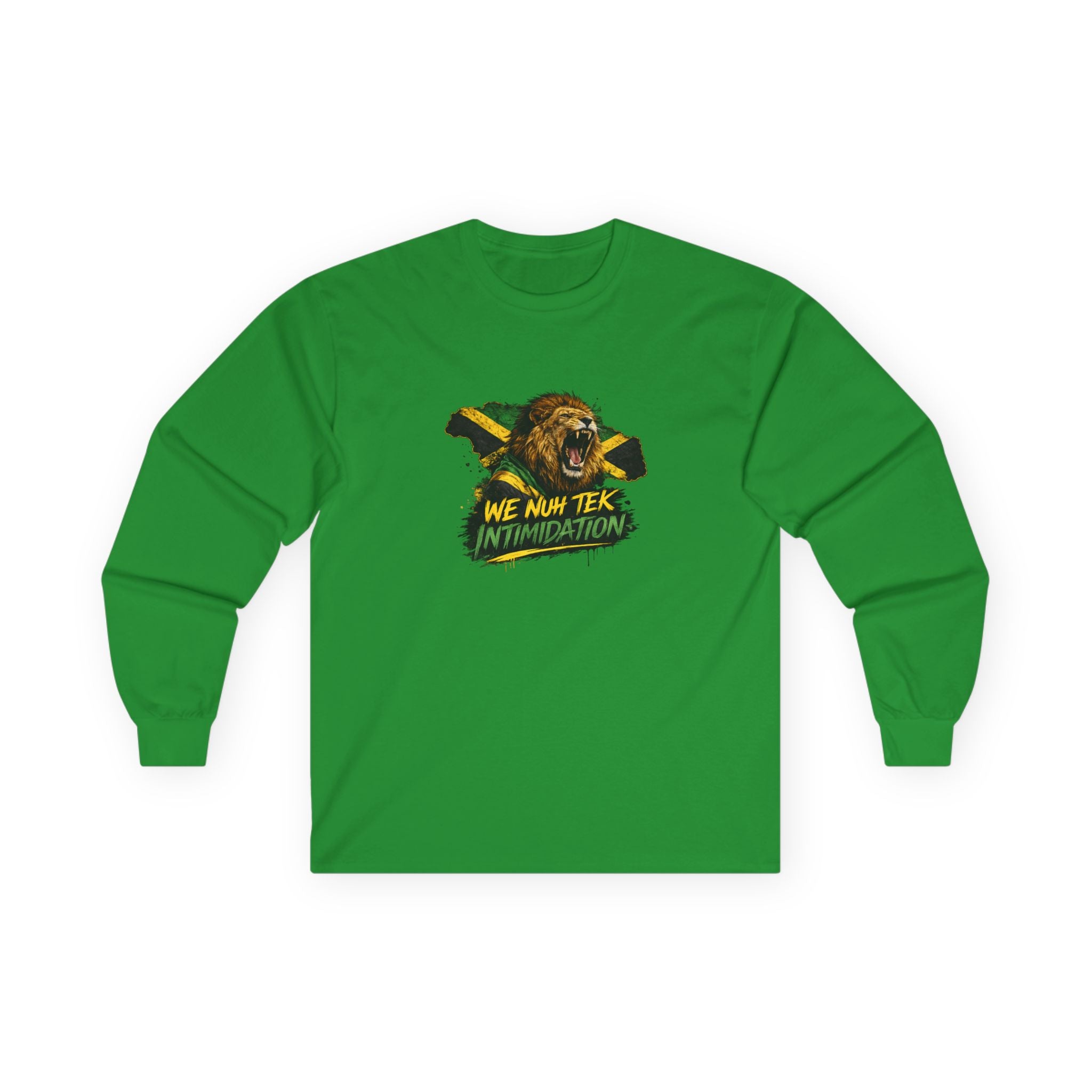 We Nuh Tek Intimidation | Long-Sleeve Tee | Jamaica