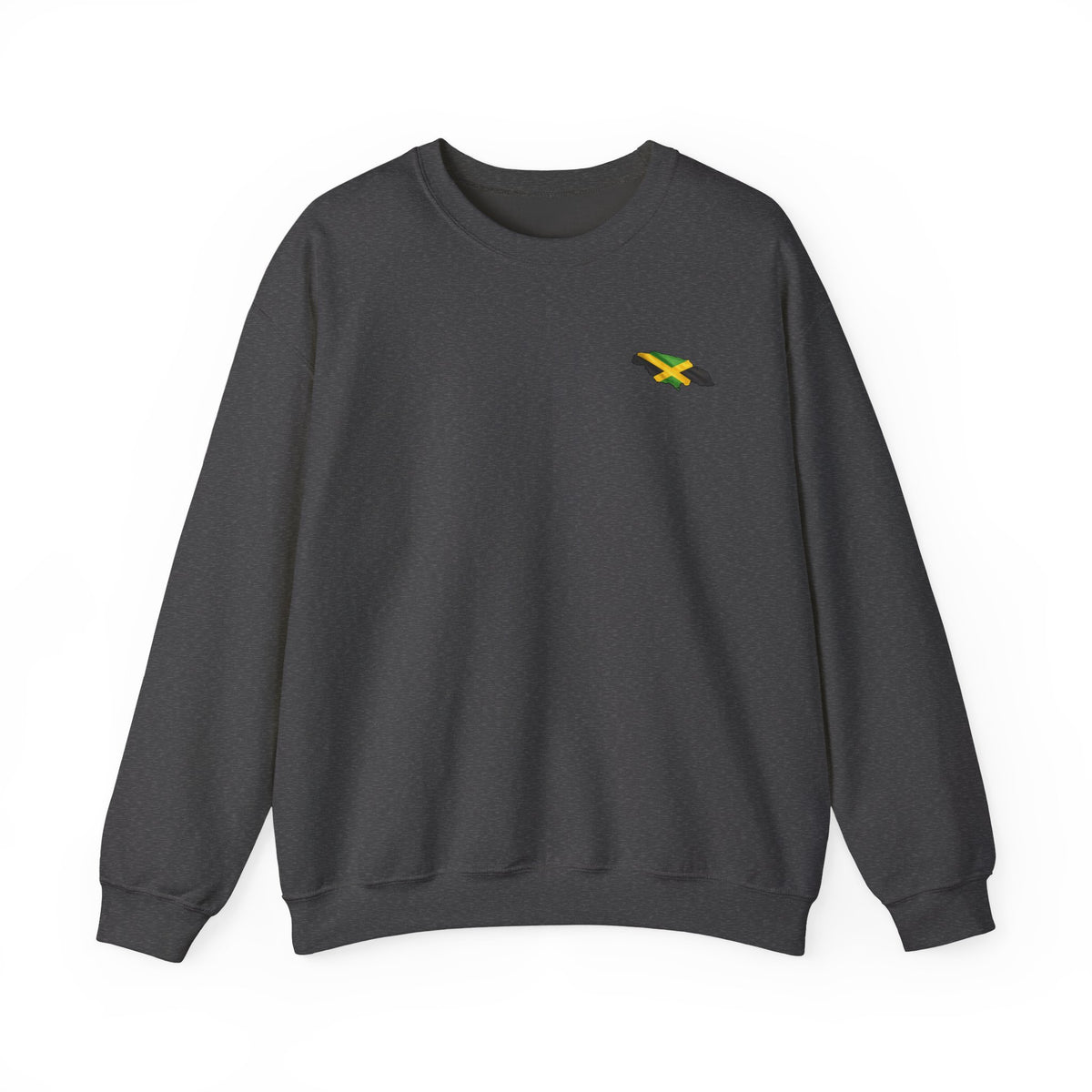 Cock Mouth Kill Cock - Jamaican Proverb | Crewneck Sweatshirt | Jamaica