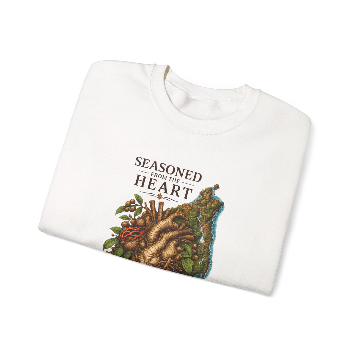 Seasoned from the Heart | Crewneck Sweatshirt | Grenada