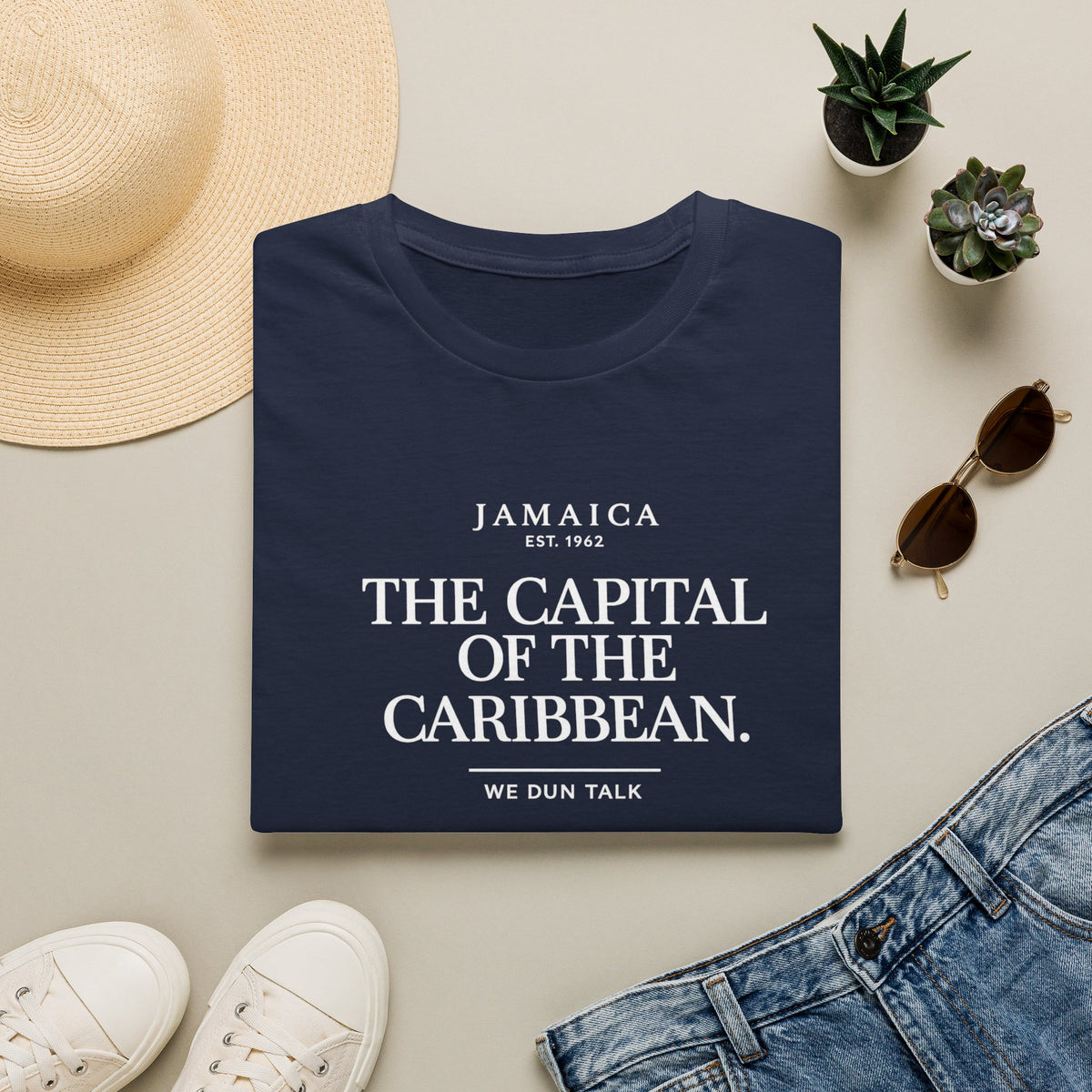 The Capital Of The Caribbean - We Dun Talk | Tee | Jamaica