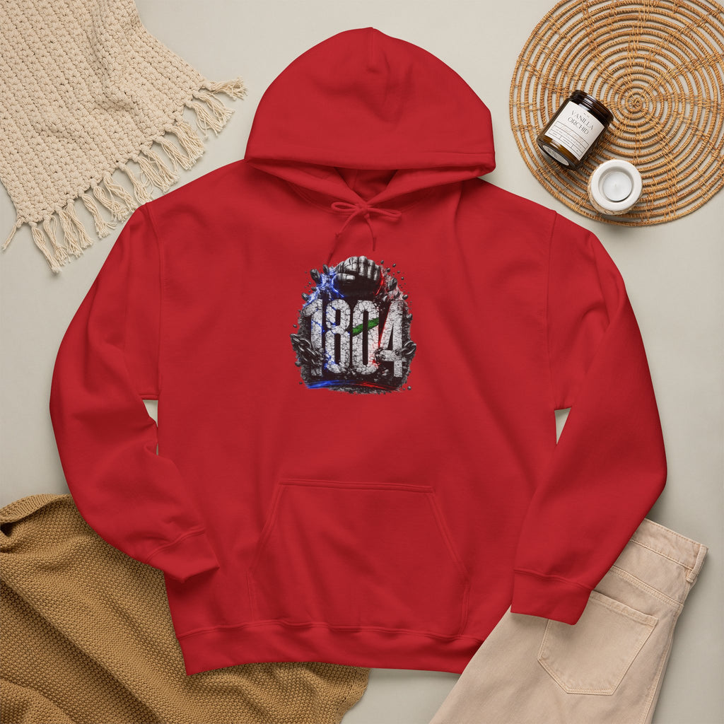 1804 & Fist - Independence | Heavyweight Hoodie | Haiti