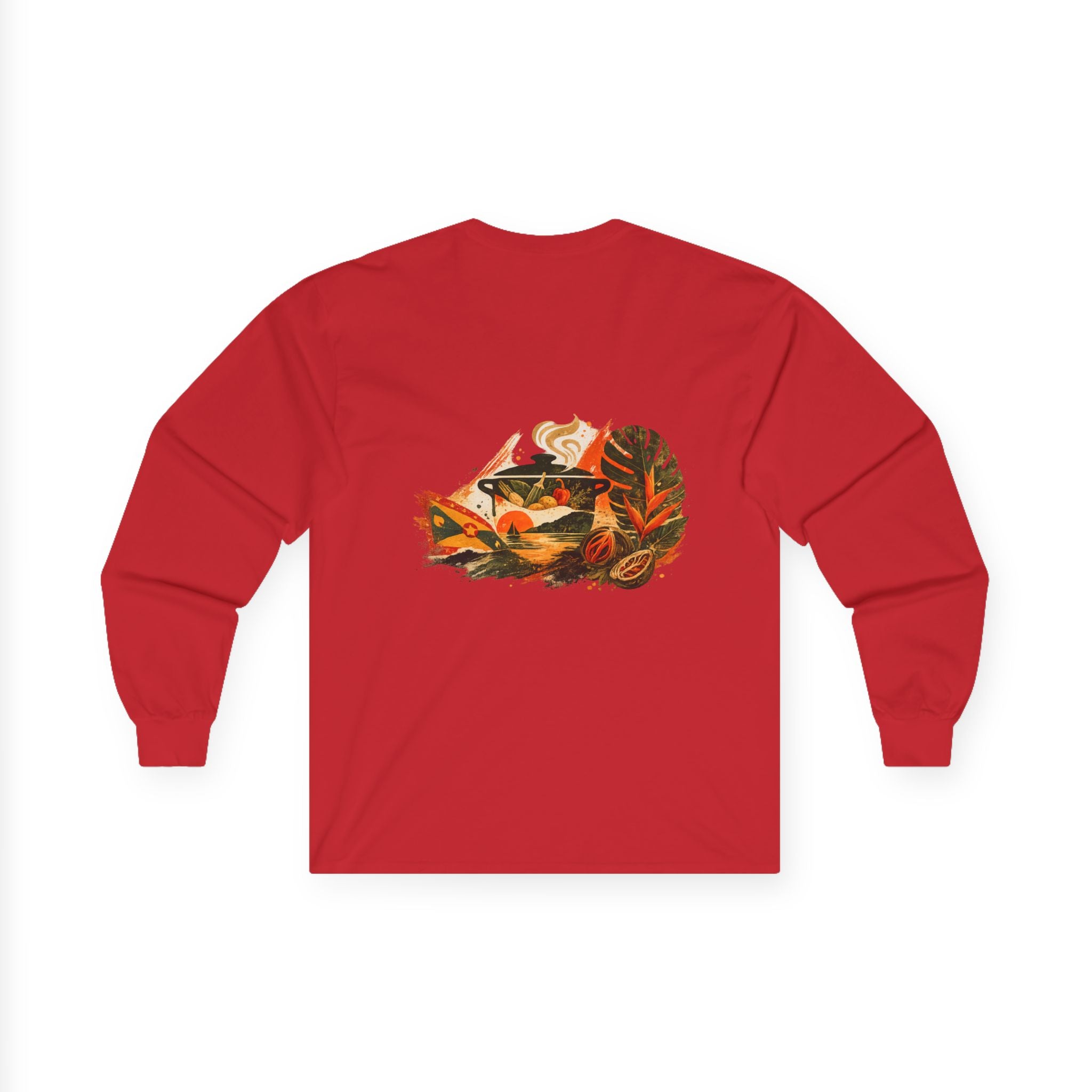 Oil Down | Long-Sleeve Tee | Grenada