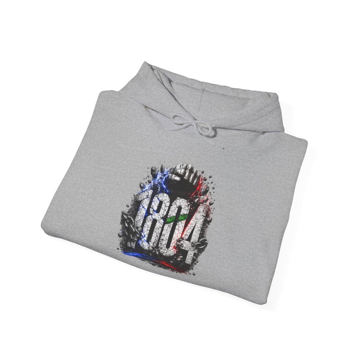 1804 & Fist - Independence | Heavyweight Hoodie | Haiti