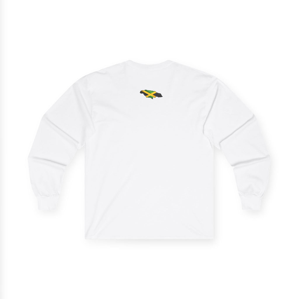 Cock Mouth Kill Cock - Jamaican Proverb | Long-Sleeve Tee | Jamaica