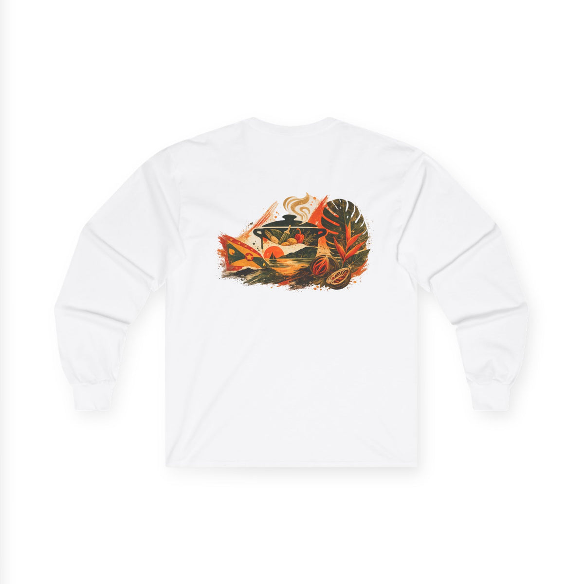 Oil Down | Long-Sleeve Tee | Grenada