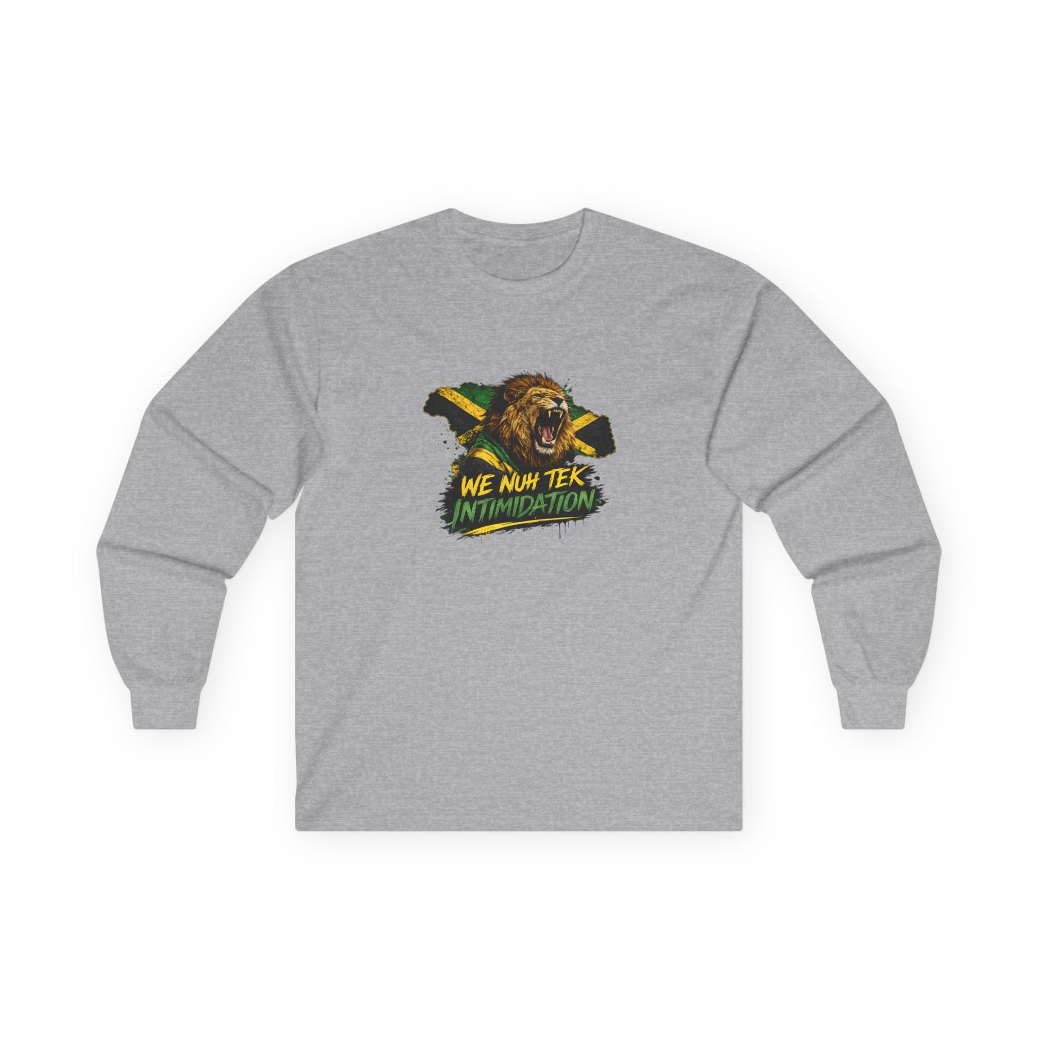 We Nuh Tek Intimidation | Long-Sleeve Tee | Jamaica