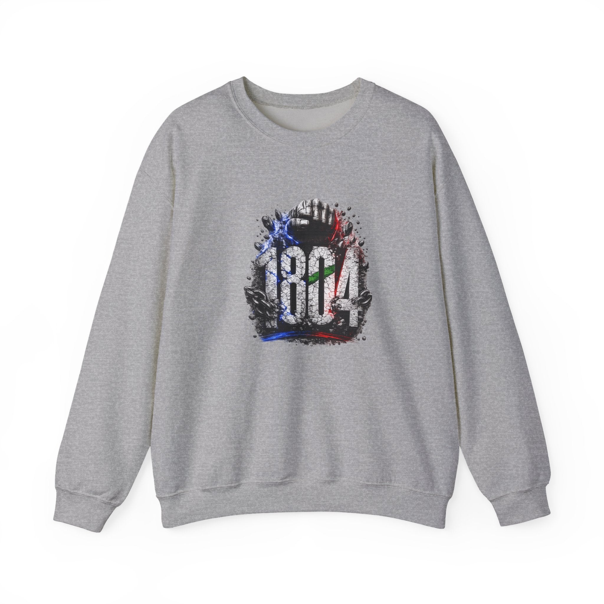 1804 & Fist - Independence | Crewneck Sweatshirt | Haiti