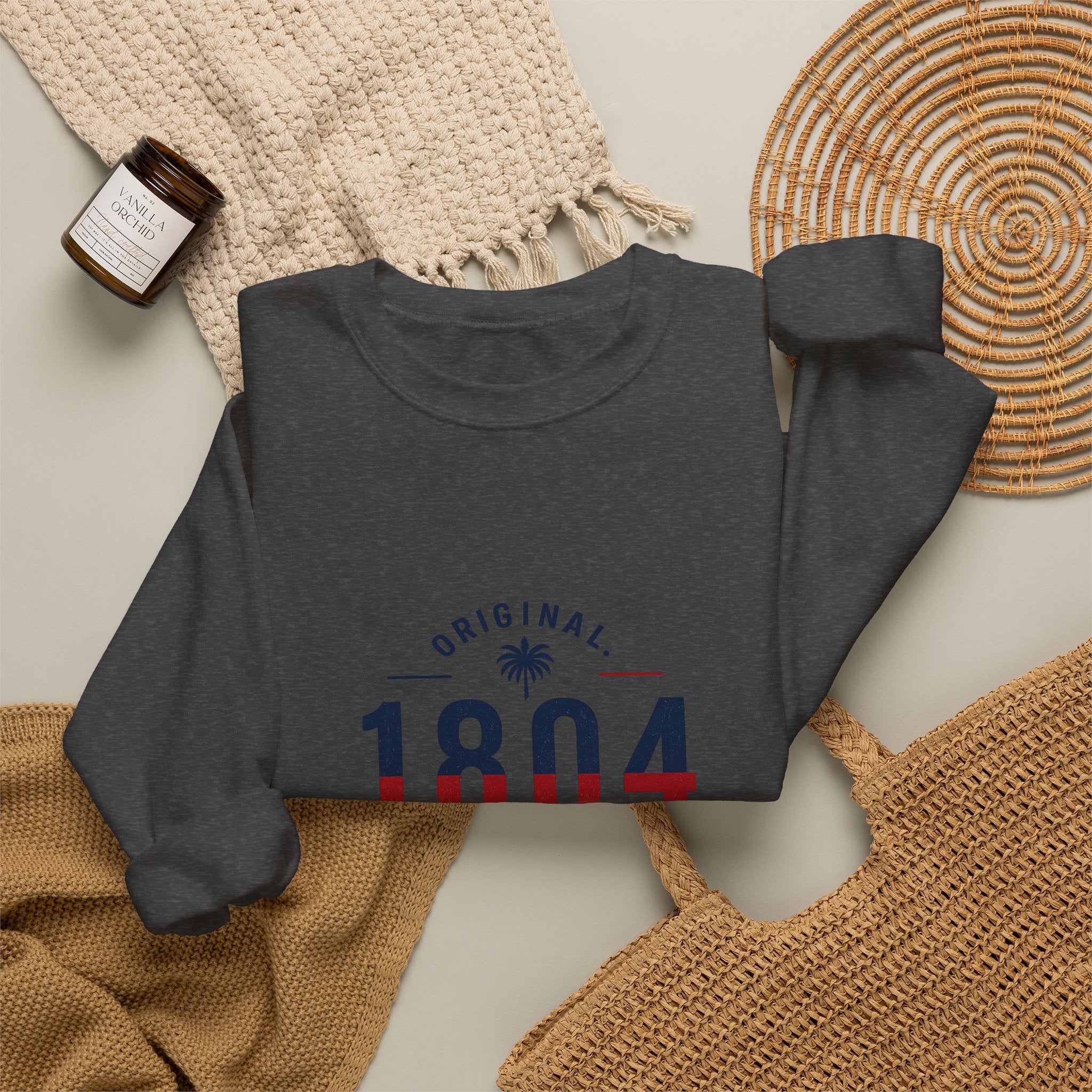 1804 Unconquered - Independence | Crewneck Sweatshirt | Haiti