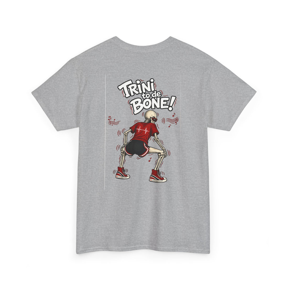 Trini to de Bone Dancing Skeleton | Premium Tee | Trinidad