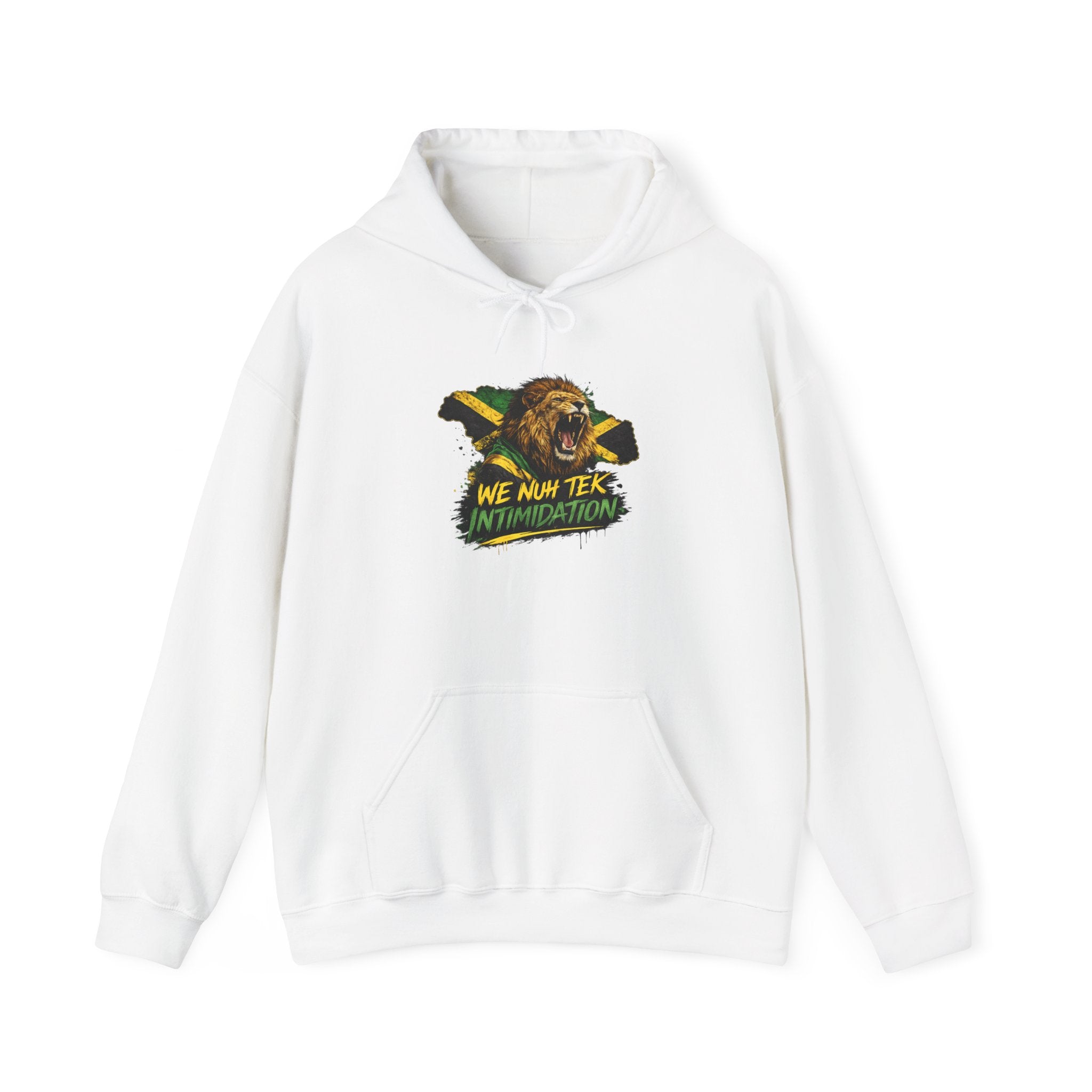 We Nuh Tek Intimidation | Heavyweight Hoodie | Jamaica