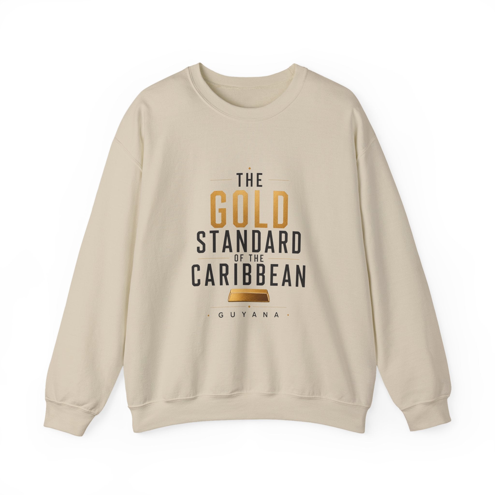 The Gold Standard of the Caribbean | Crewneck Sweatshirt | Guyana