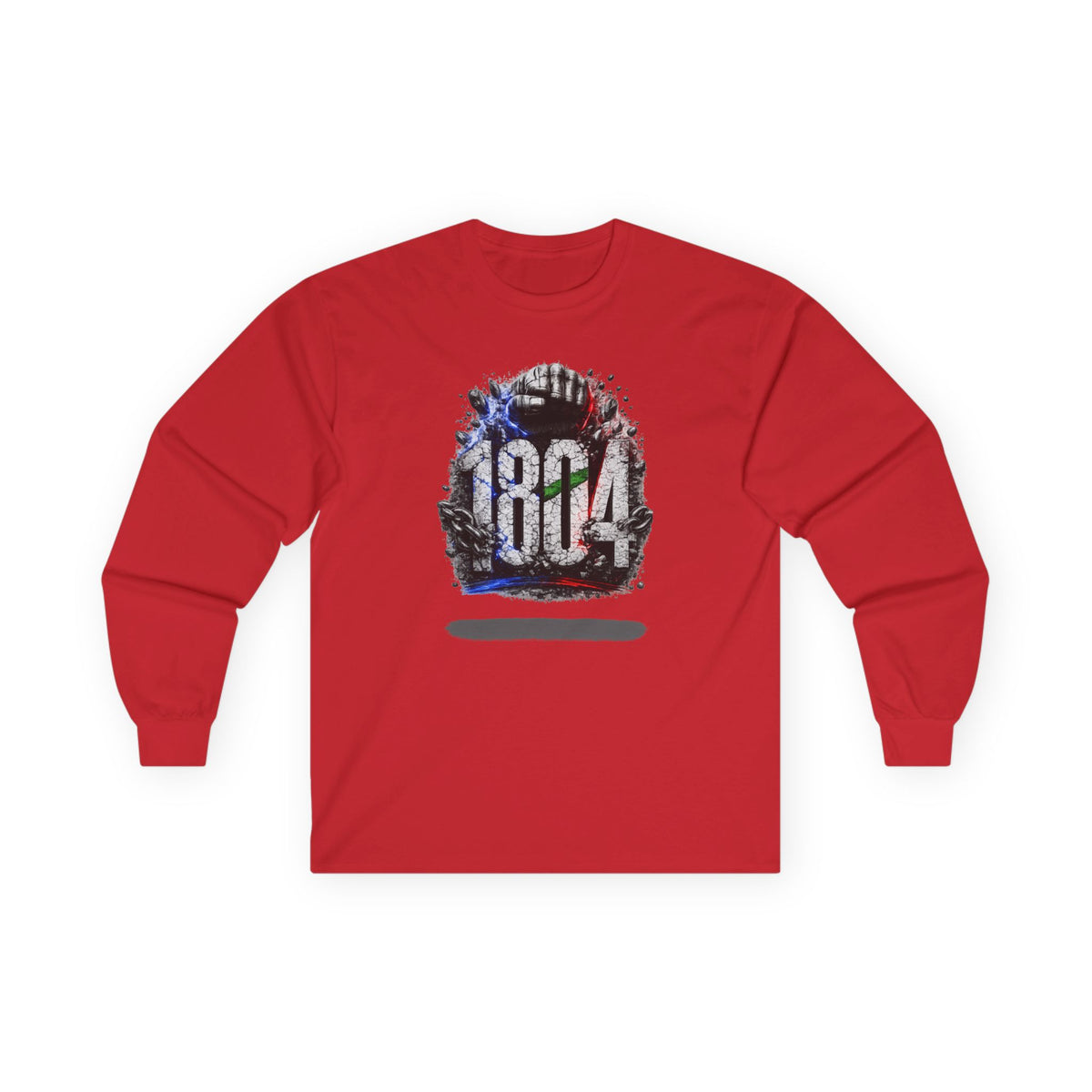 1804 & Fist - Independence | Long-Sleeve Tee | Haiti