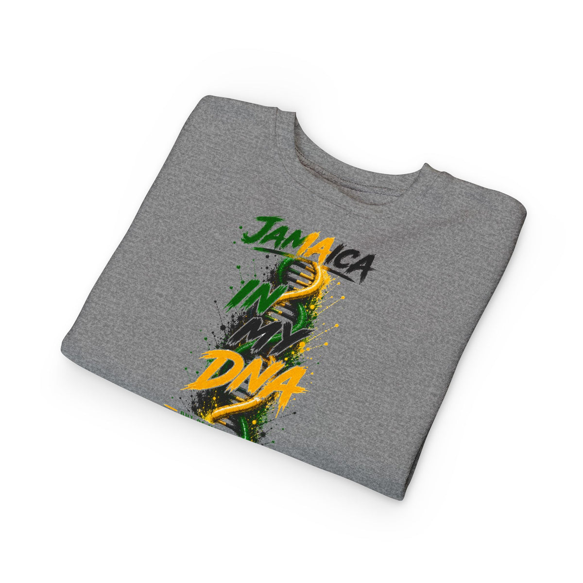 Jamaica In My DNA | Toddler Crewneck Sweatshirt | Jamaica