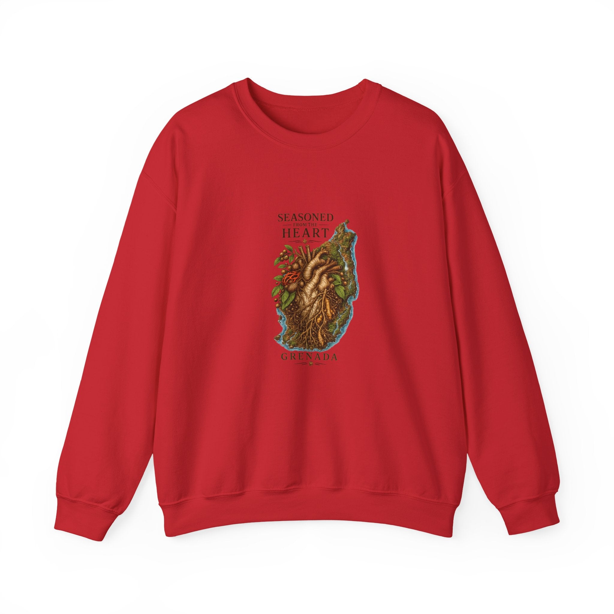 Seasoned from the Heart | Crewneck Sweatshirt | Grenada