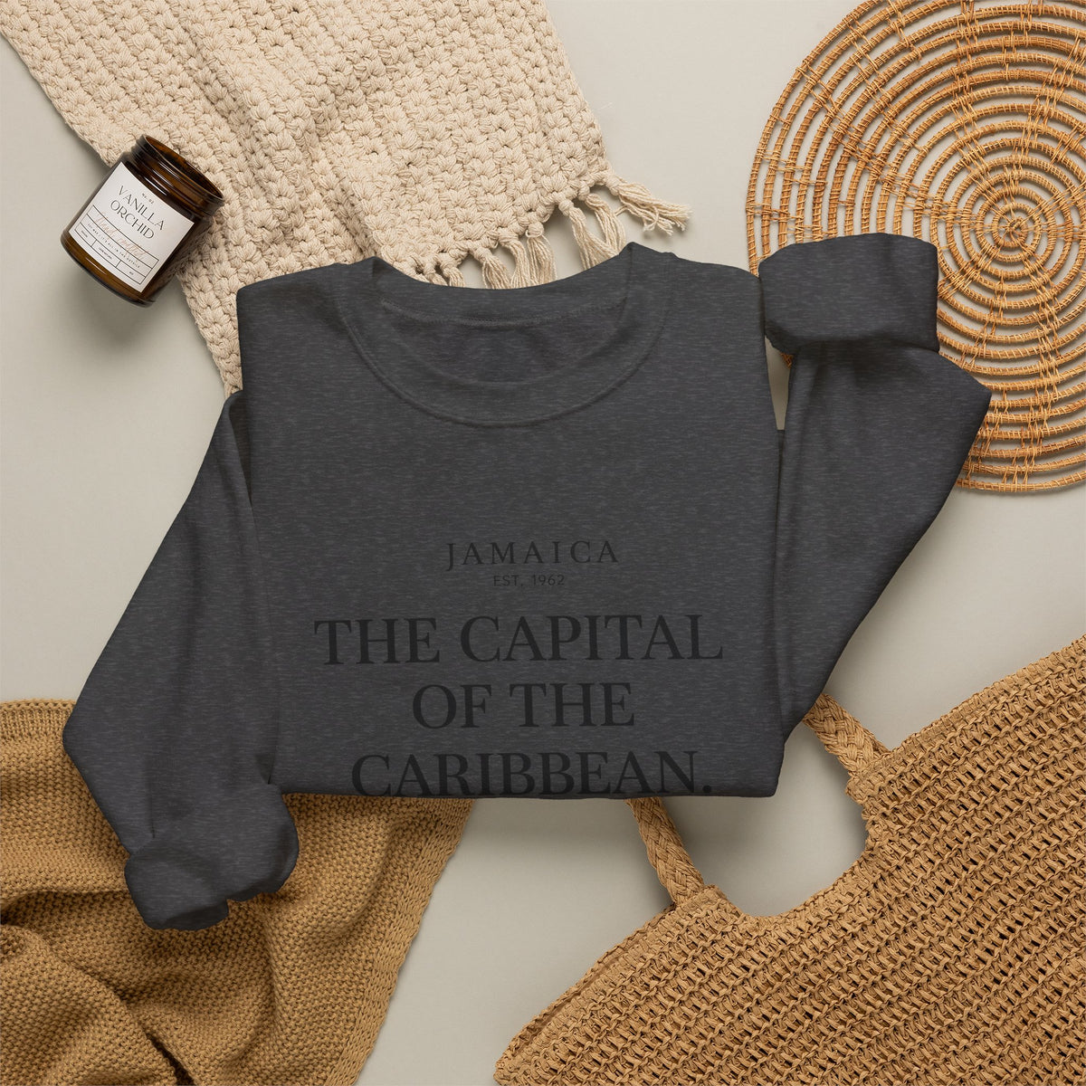 The Capital of the Caribbean - Argue With You | Crewneck Sweatshirt | Jamaica