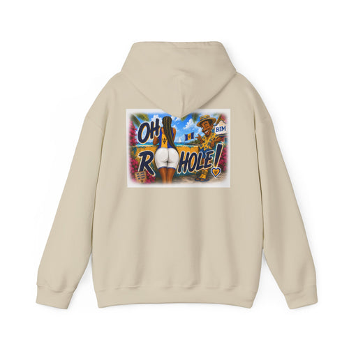 "Oh R...Hole!" | Heavyweight Hoodie | Barbados