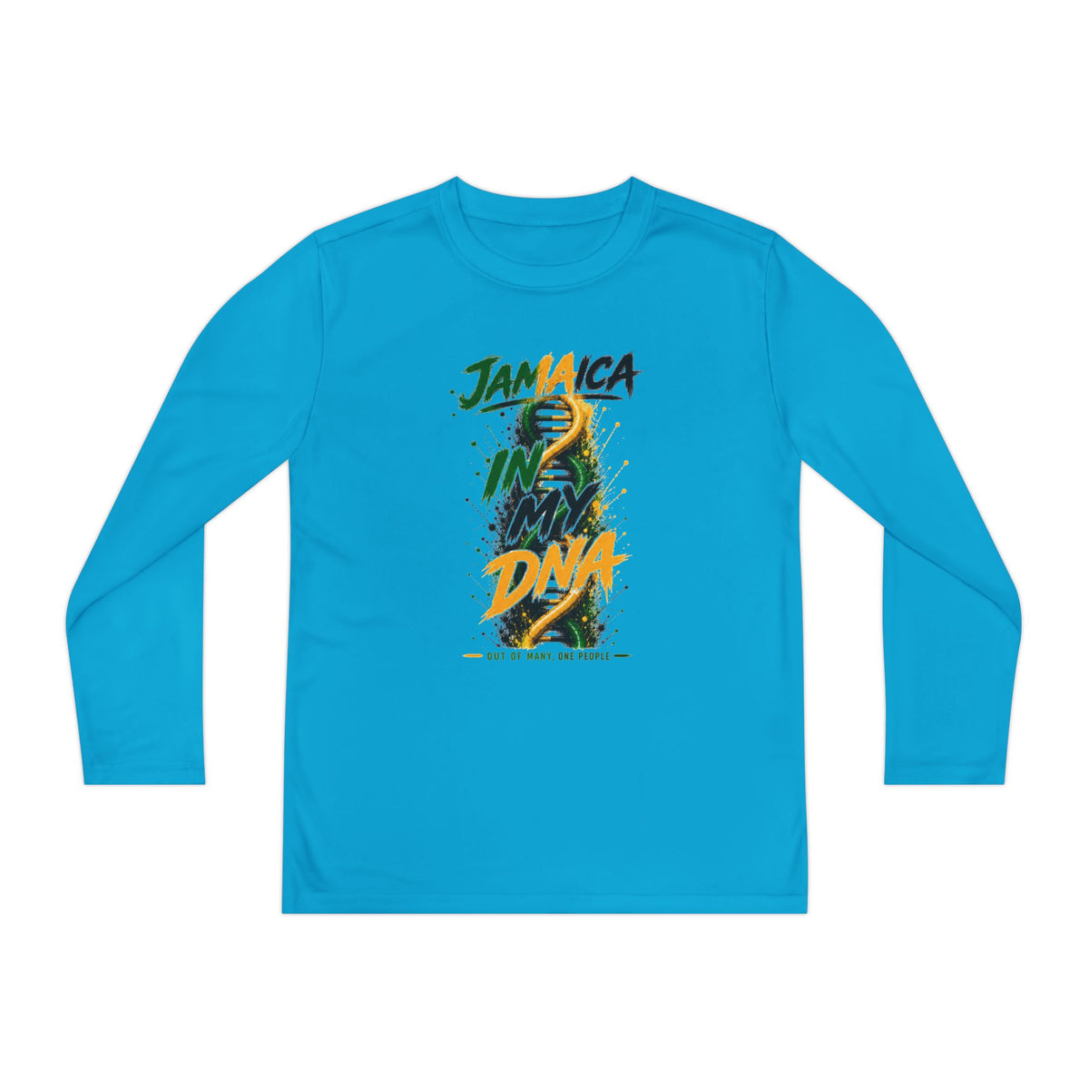 Jamaica in My DNA  Youth Long-Sleeve Tee | Jamaica
