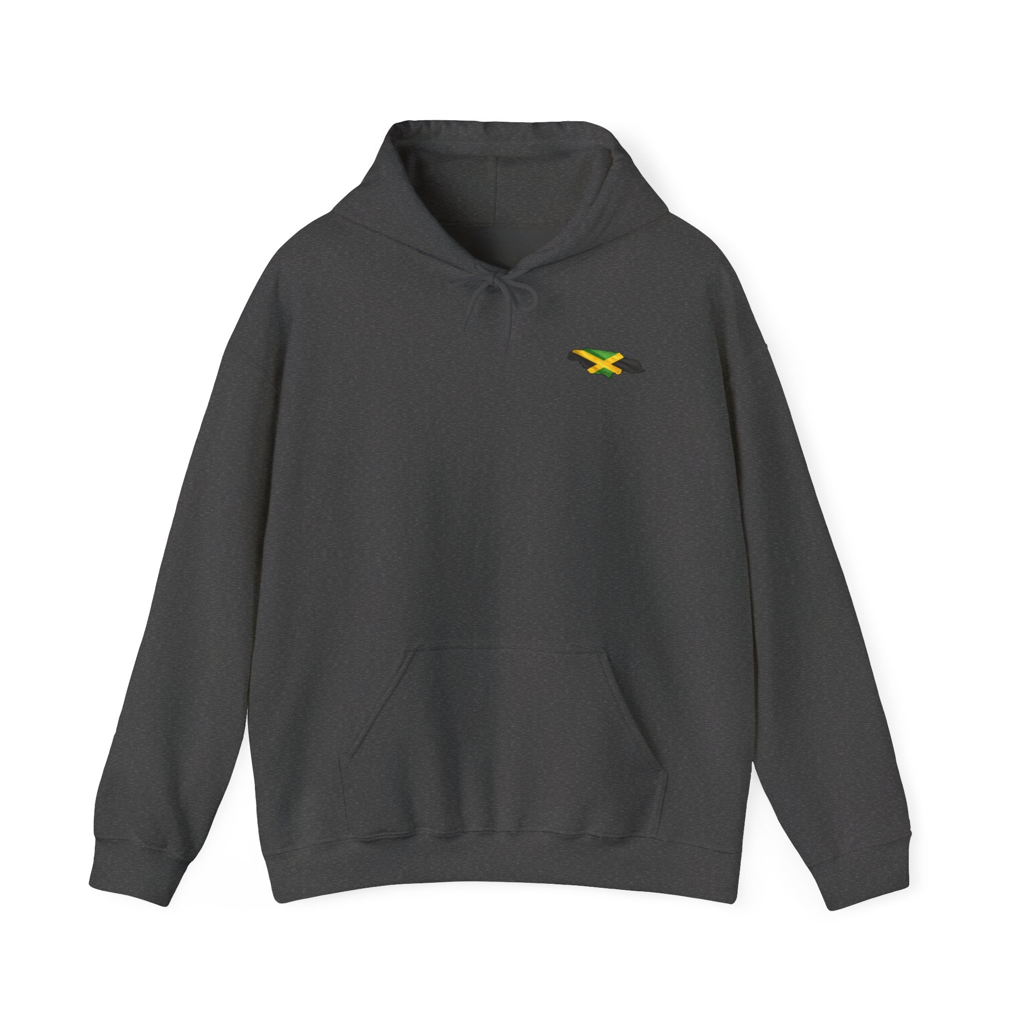 Cock Mouth Kill Cock - Jamaican Proverb | Heavyweight Hoodie | Jamaica