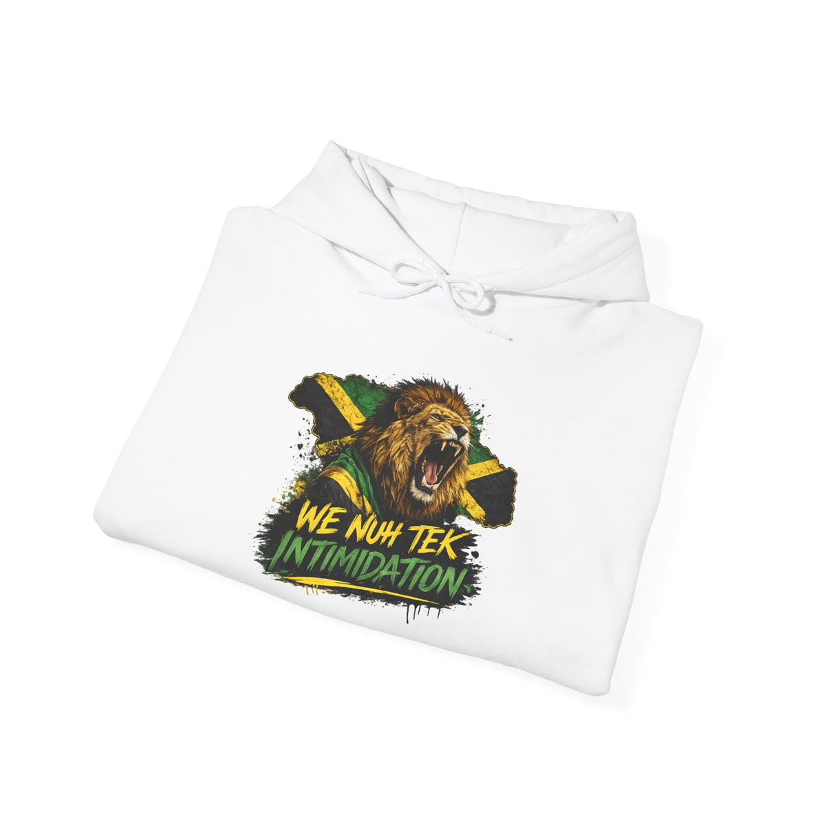 We Nuh Tek Intimidation | Heavyweight Hoodie | Jamaica