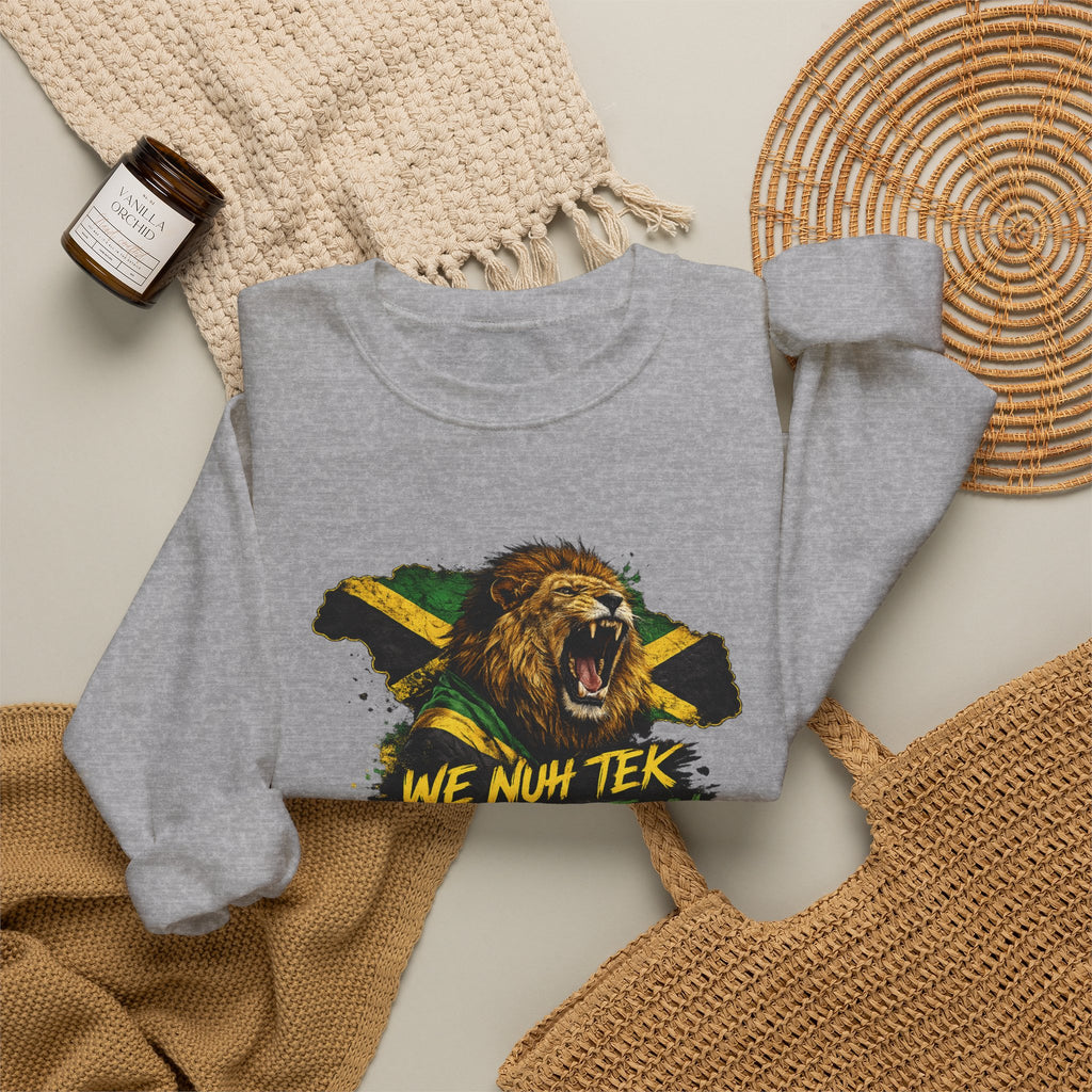 We Nuh Tek Intimidation | Crewneck Sweatshirt | Jamaica