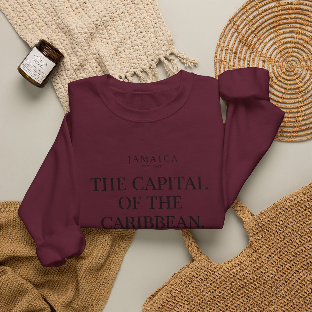 The Capital of the Caribbean - Argue With You | Crewneck Sweatshirt | Jamaica