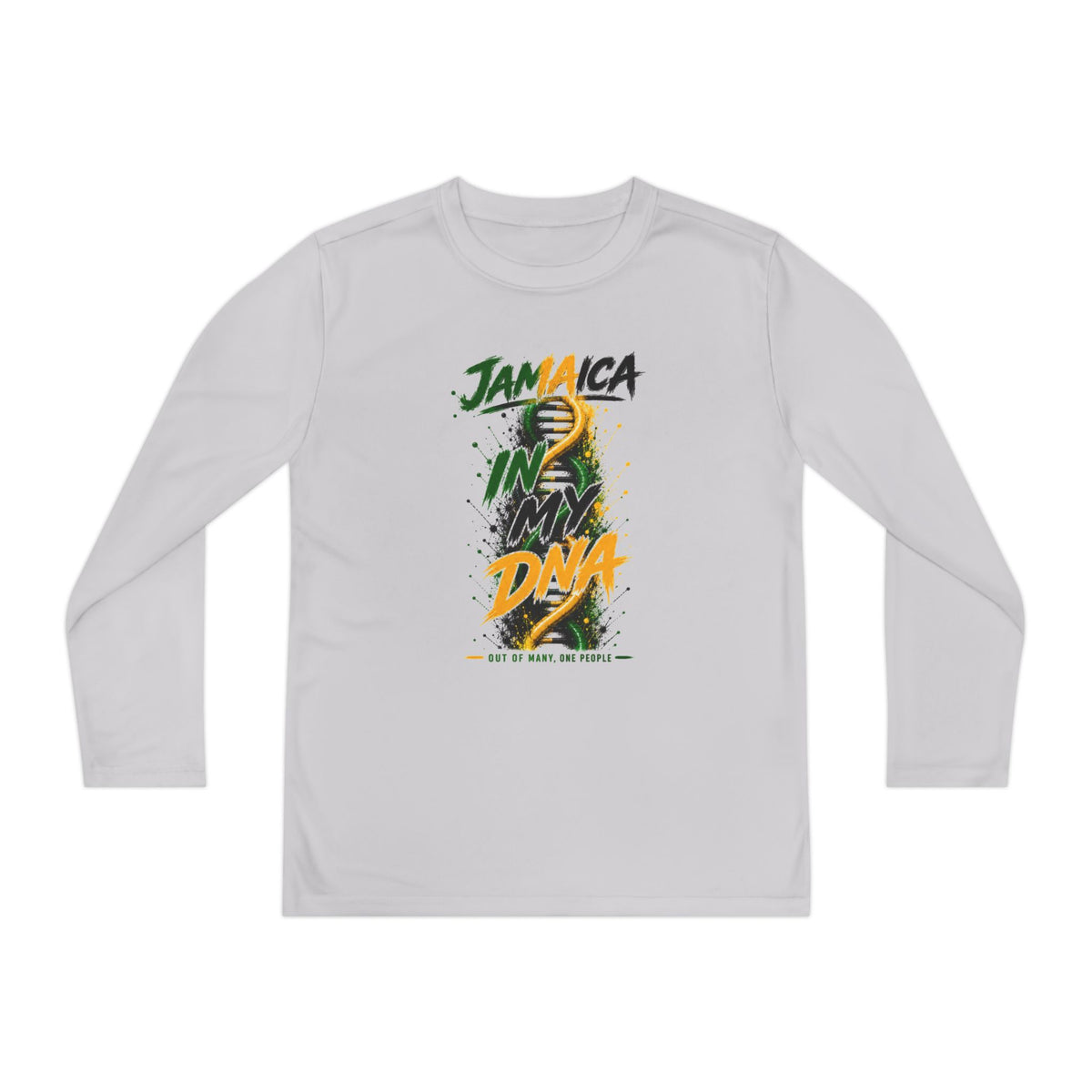 Jamaica in My DNA  Youth Long-Sleeve Tee | Jamaica