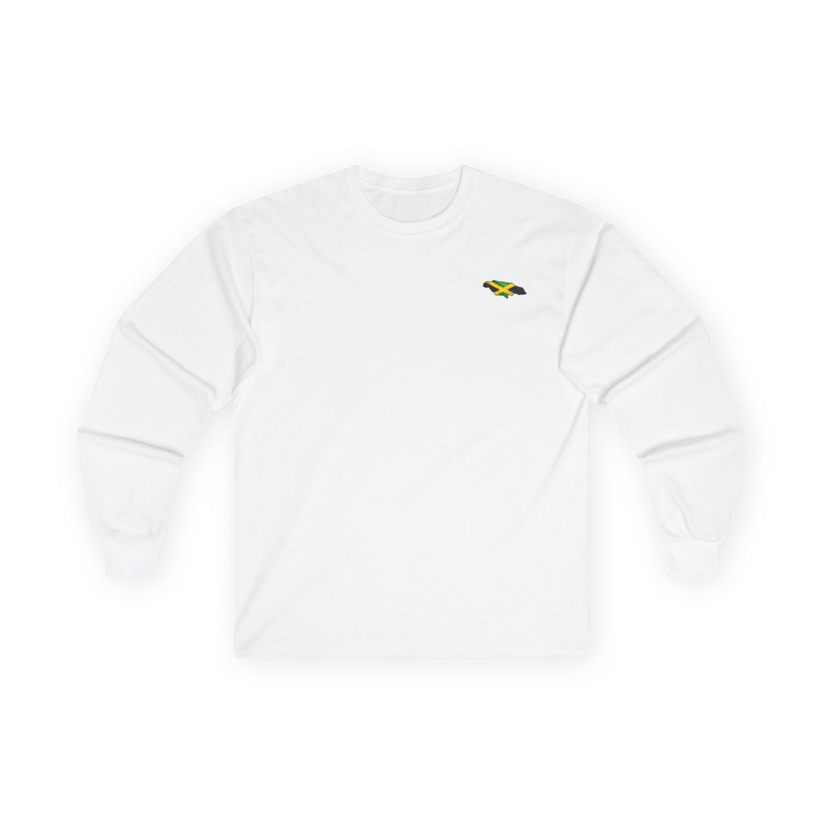 Rockstone A River Bottom - Jamaican Proverb | Long-Sleeve Tee | Jamaica