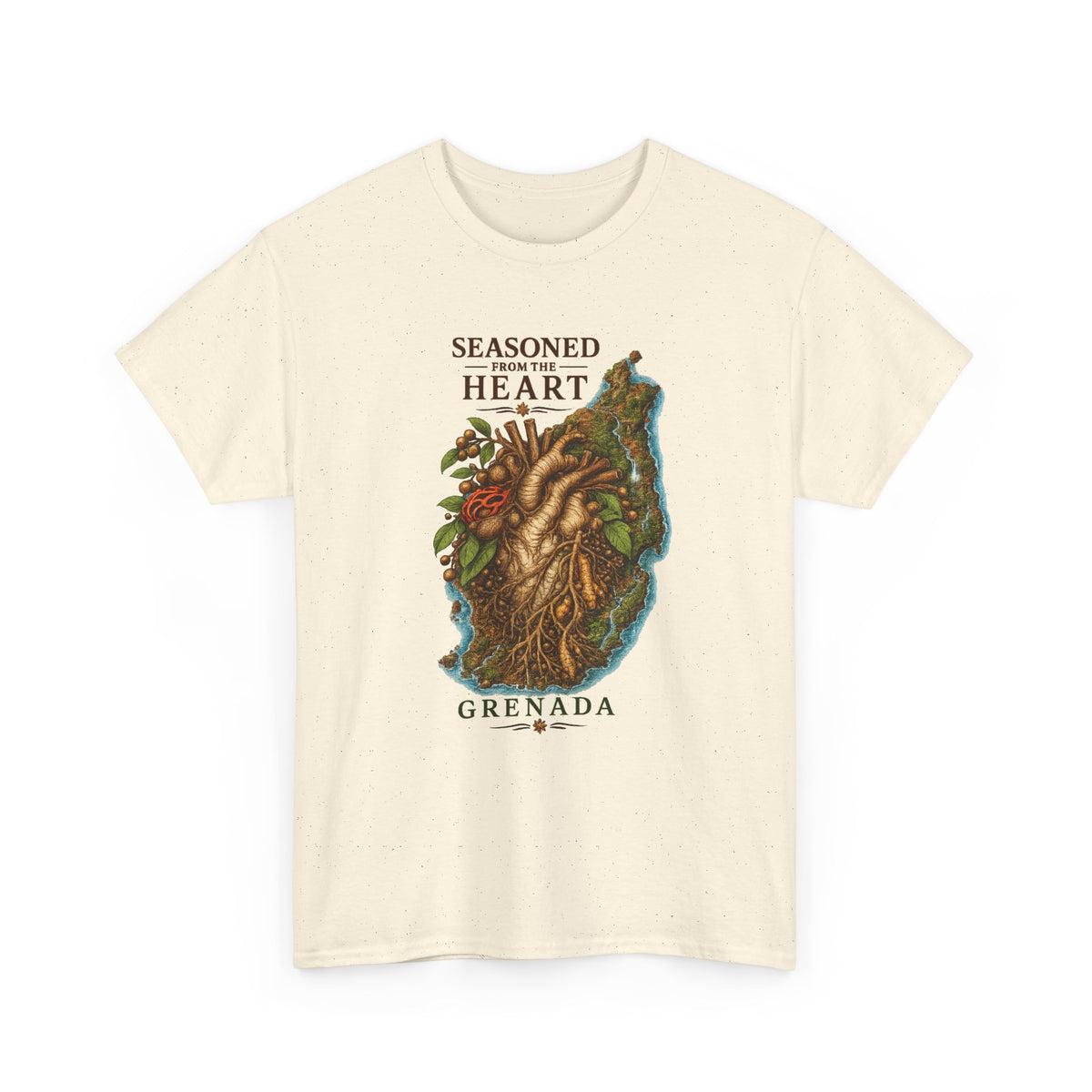 Seasoned from the Heart  | Premium Tee | Grenada