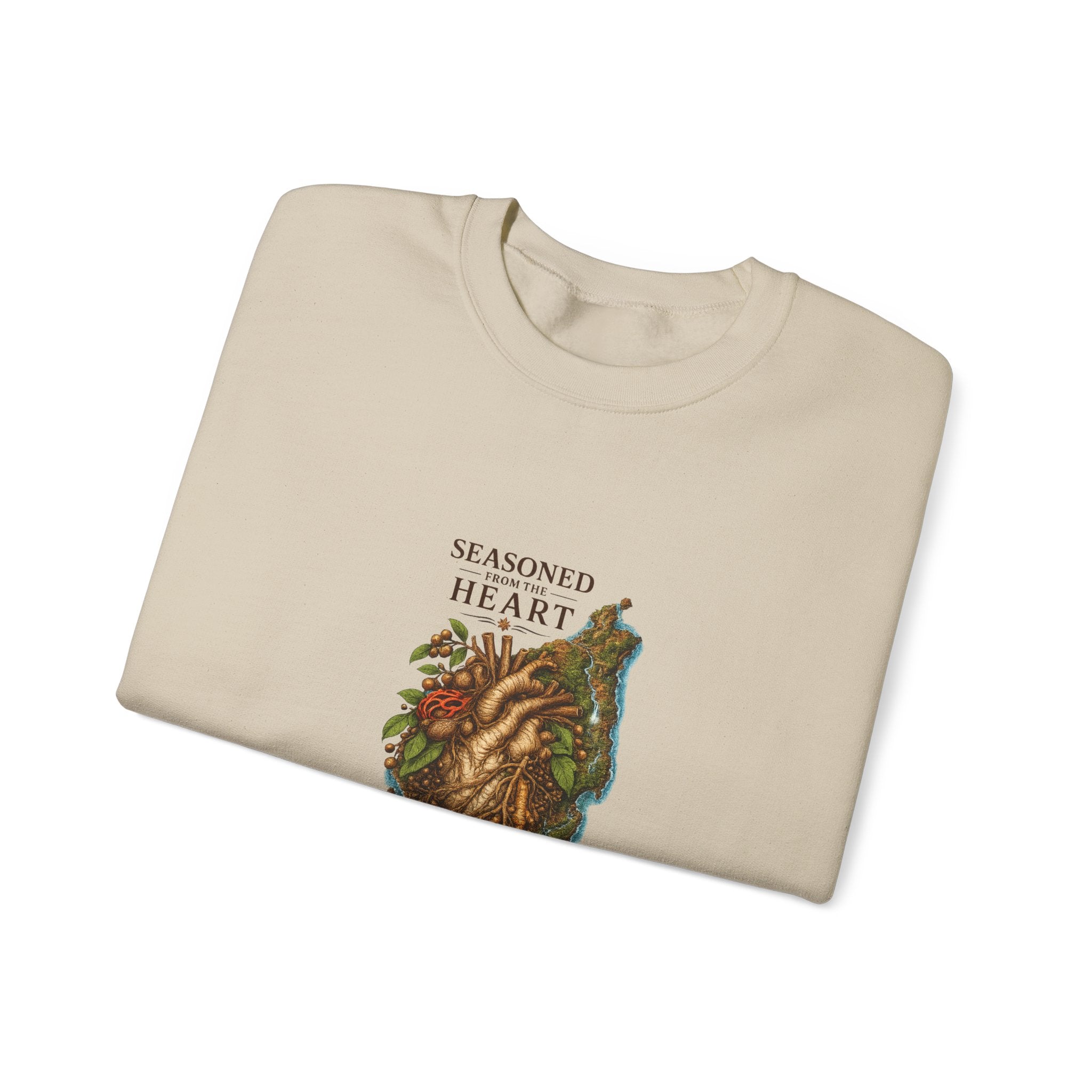 Seasoned from the Heart | Crewneck Sweatshirt | Grenada
