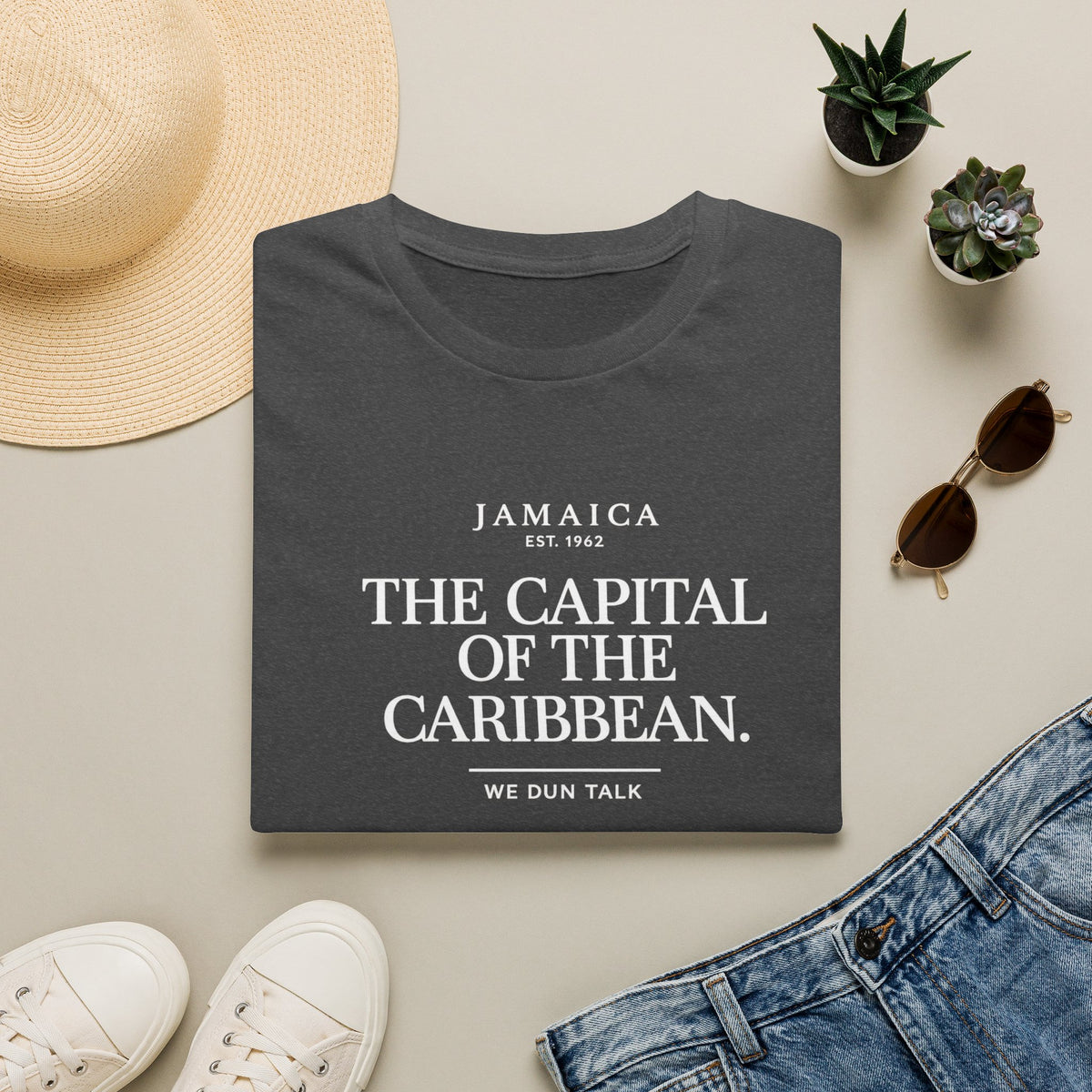 The Capital Of The Caribbean - We Dun Talk | Tee | Jamaica