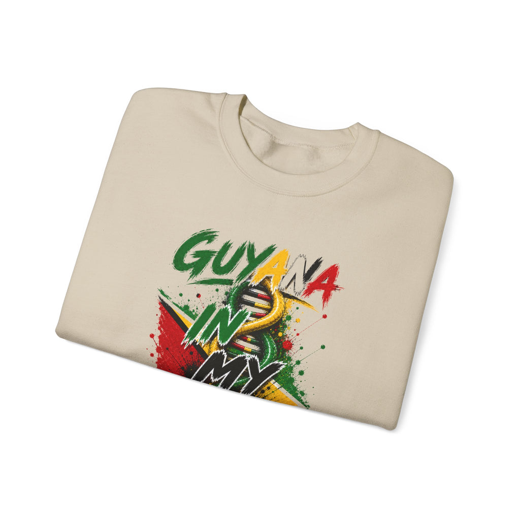 Guyana In My DNA | Crewneck Sweatshirt | Guyana