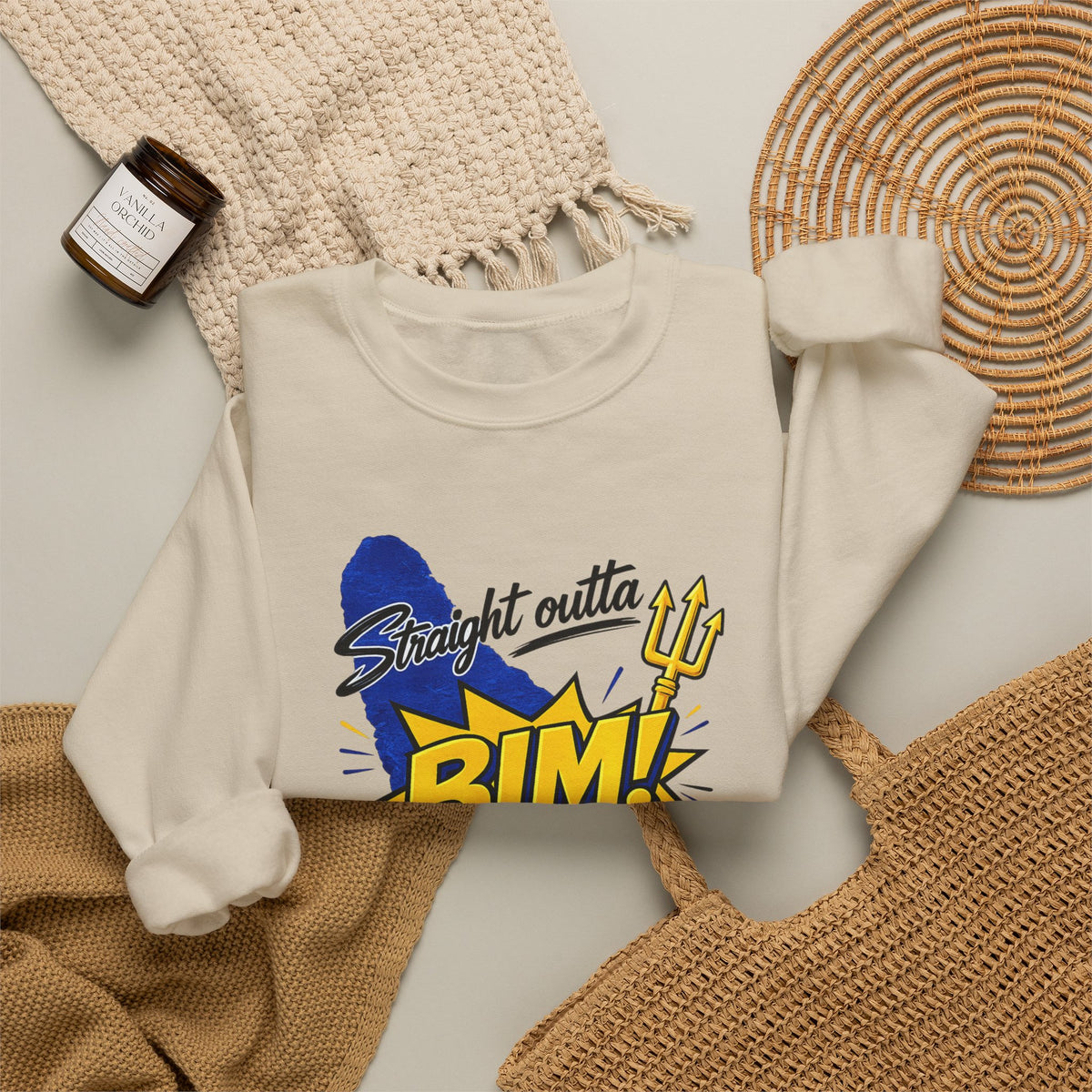 Straight Outta BIM! | Crewneck Sweatshirt | Barbados