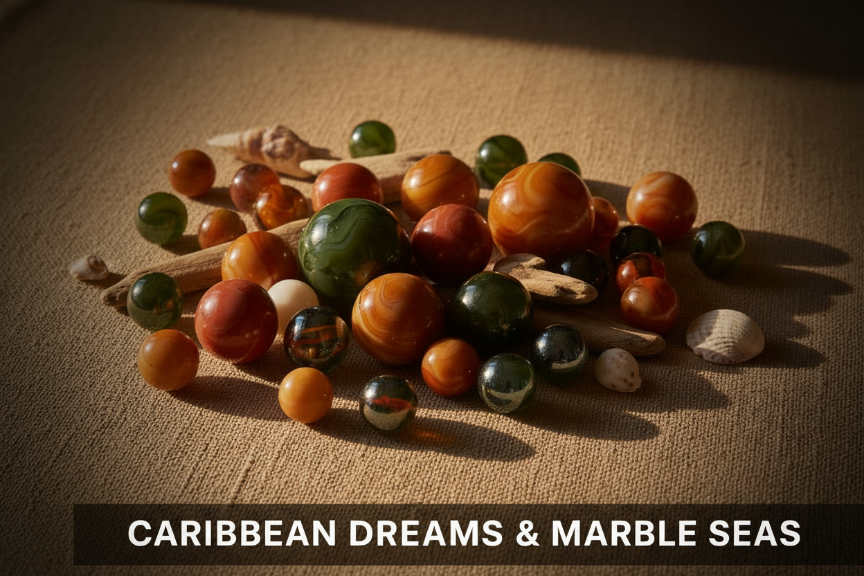 Caribbean Marbles - With Overlay